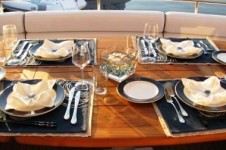 Table setting outside